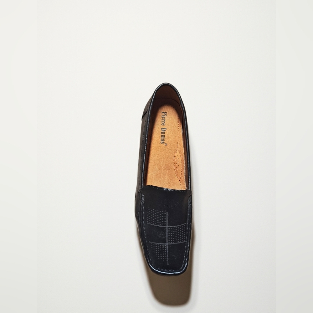 Pierre Dumas Women Black Loafers - Picture 2 of 4